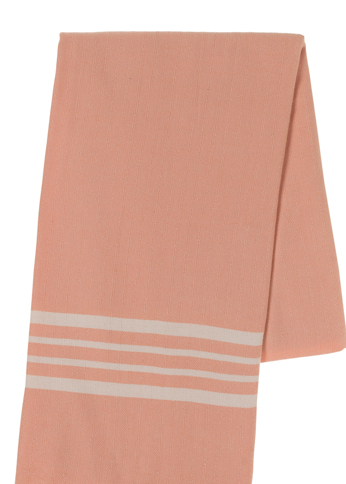 Farmhouse Turkish Cotton Towel without Fringe – 39 × 70 in
