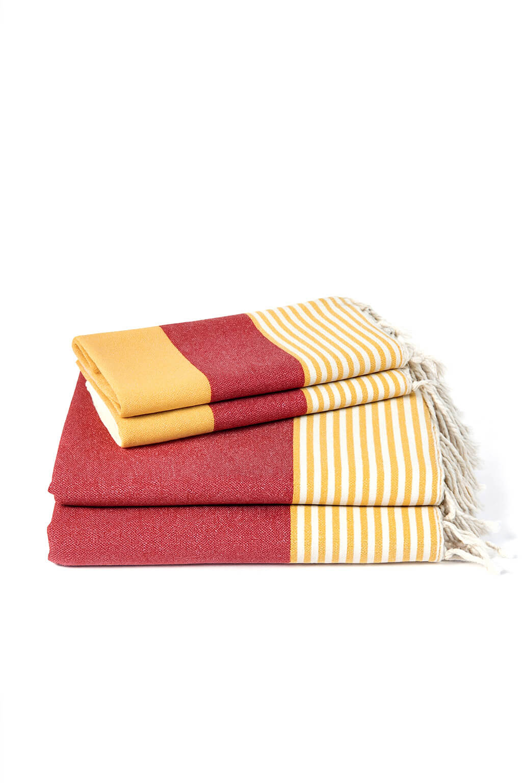 Multi-Color Handwoven Turkish Towel Bundle