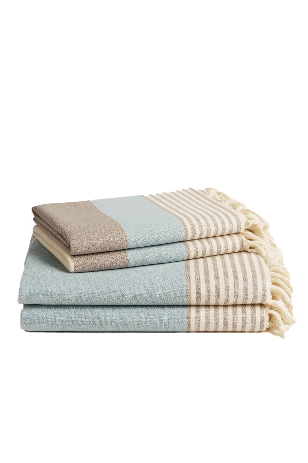 Multi-Color Handwoven Turkish Towel Bundle