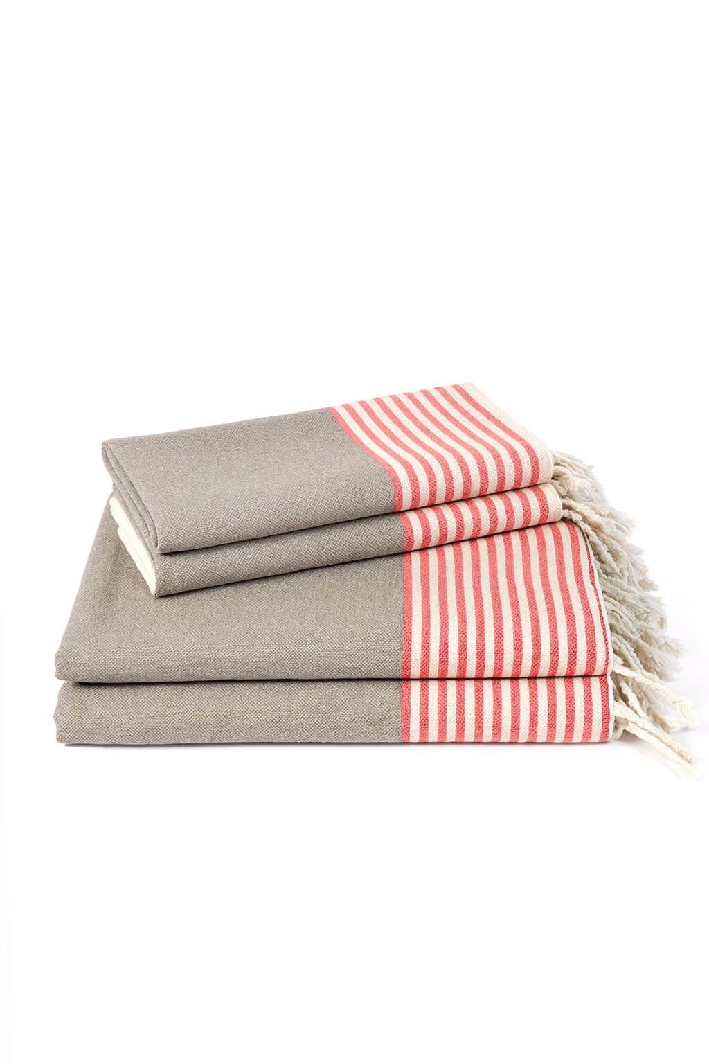 Multi-Color Handwoven Turkish Towel Bundle