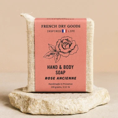 French Dry Goods Rose Ancienne Hand + Body Soap