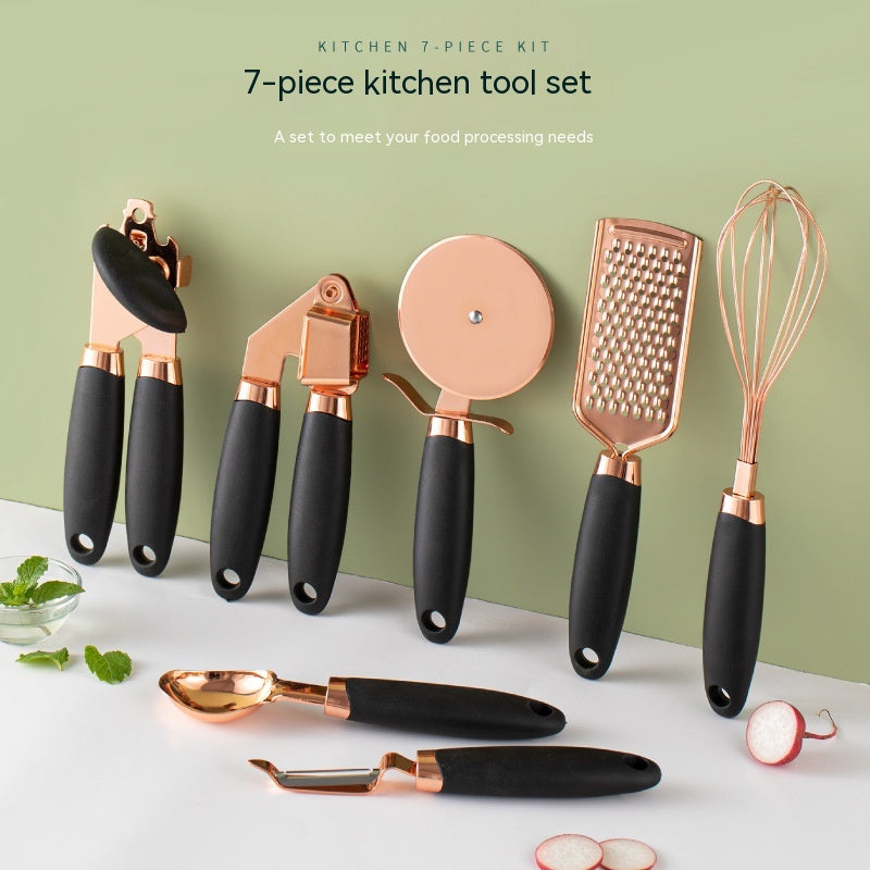 7-Piece Stainless Steel Kitchen Tool Set – alternate product view