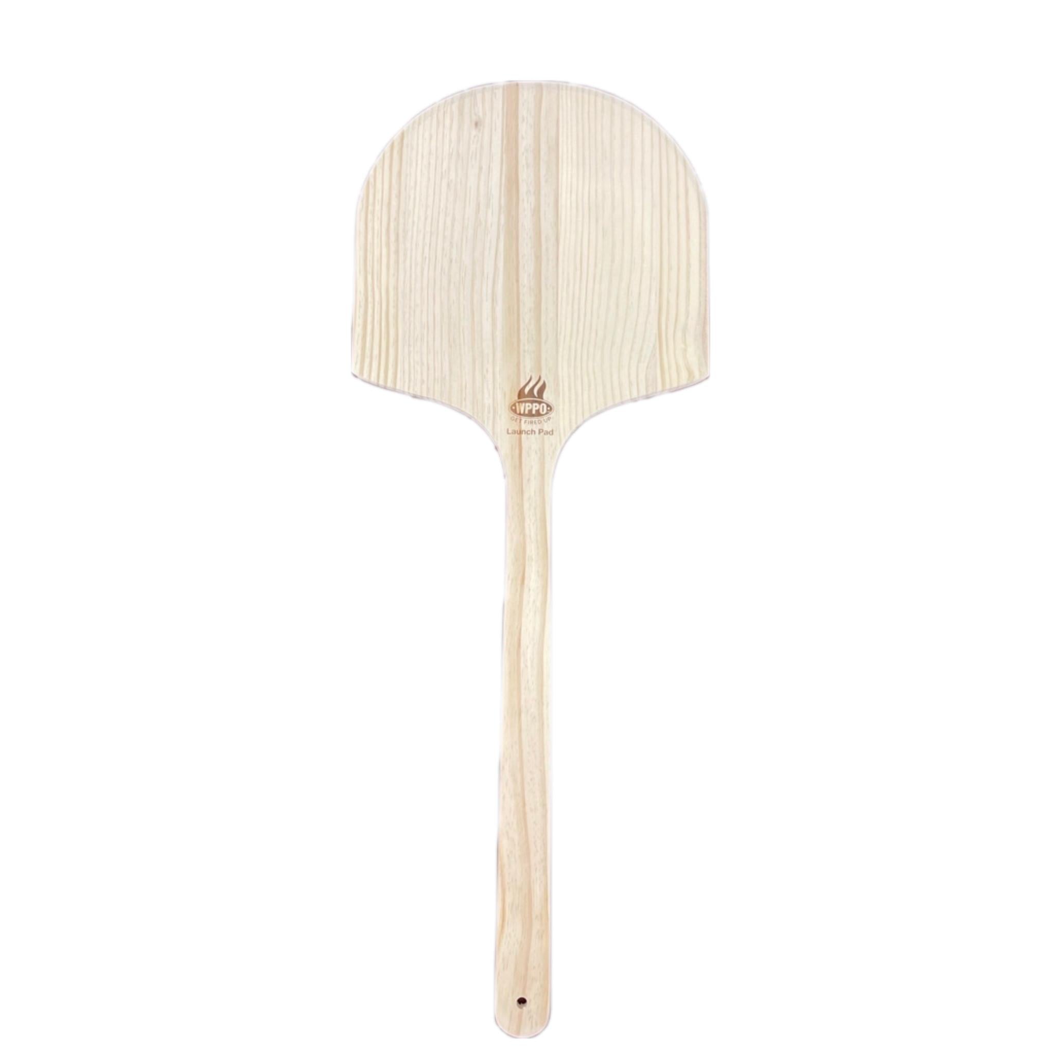 Dual Pack Long Handle Wooden Pizza Peels - 14 x 36 Inches
