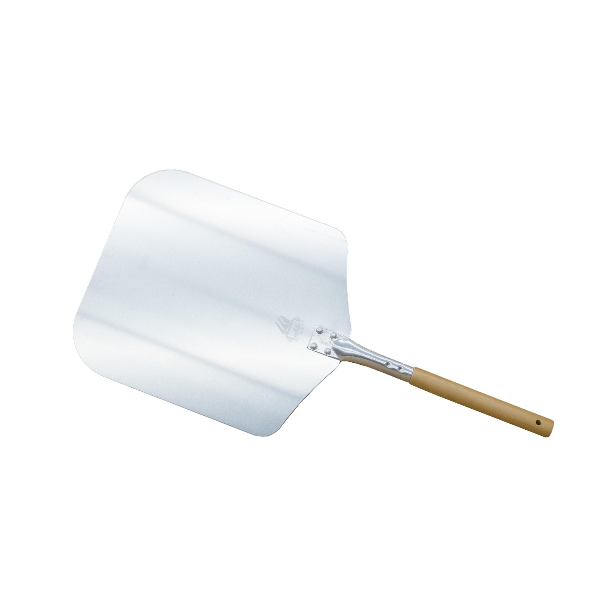 Traditional Aluminum Pizza Peel Wood Handle 12" x 26"