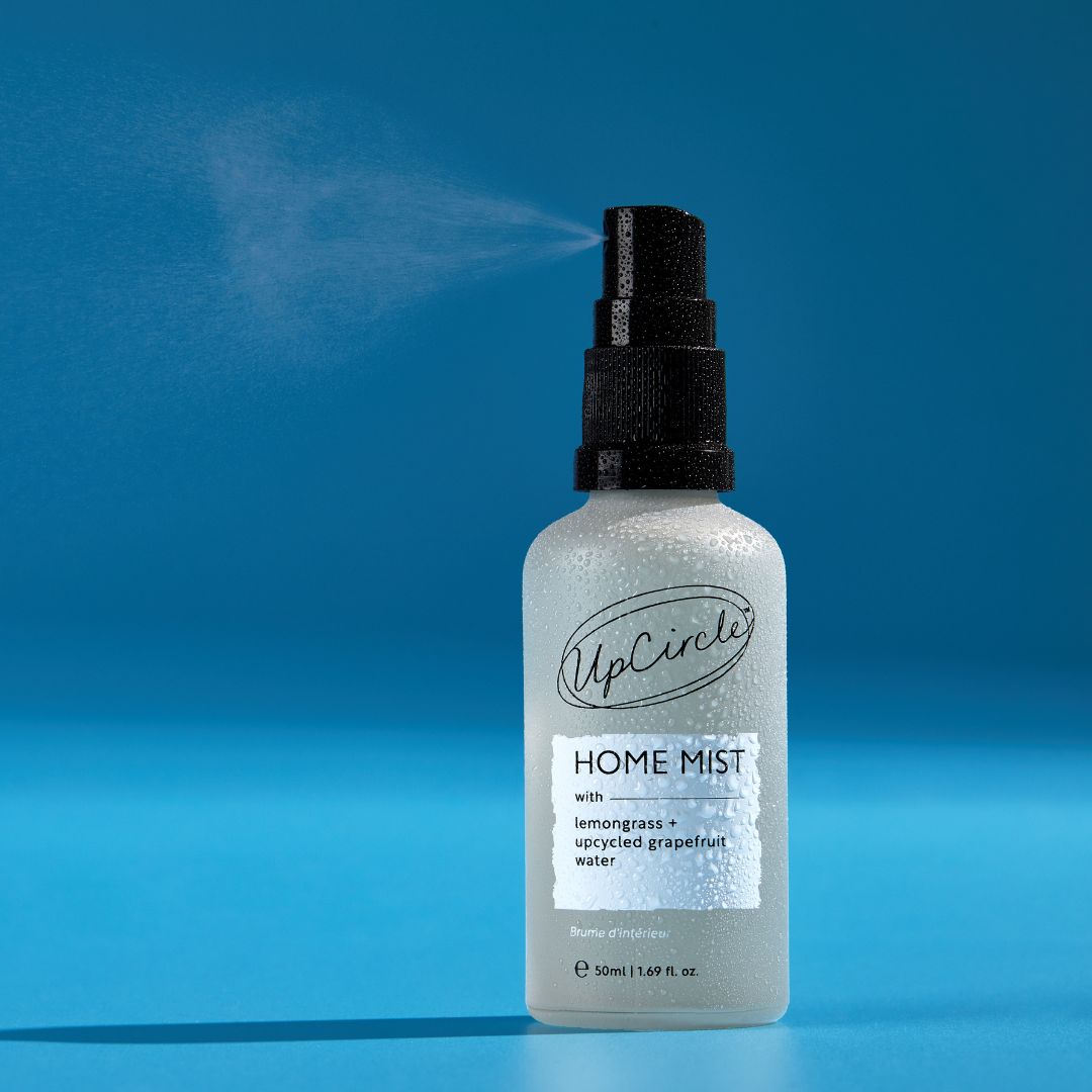 UpCircle Home Mist with Lemongrass + Grapefruit lifestyle image