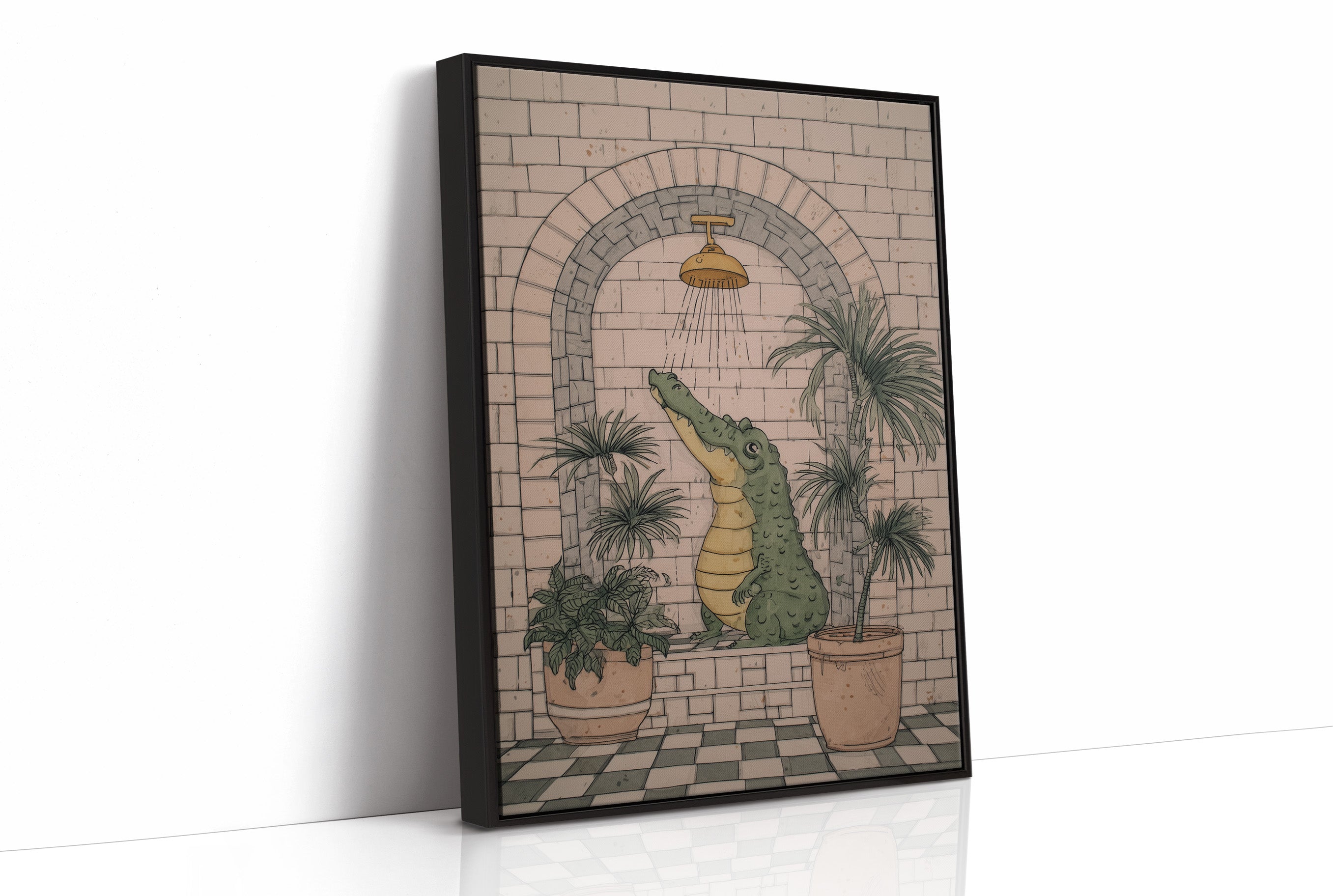 A Crocodile’s Spa Day