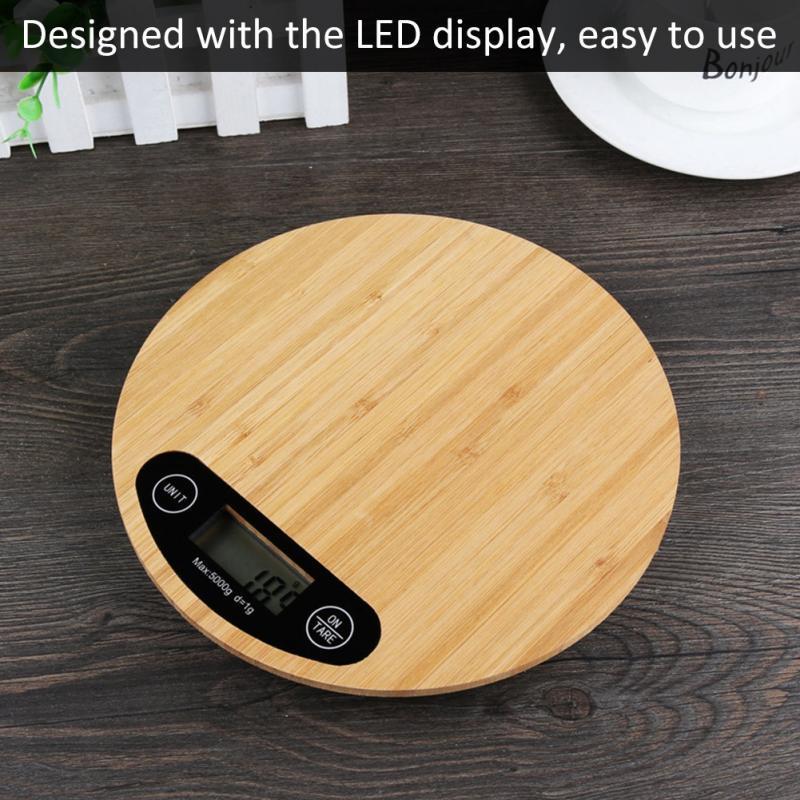 Electronic Kitchen Scale — 5 kg / 1 g – alternate product view