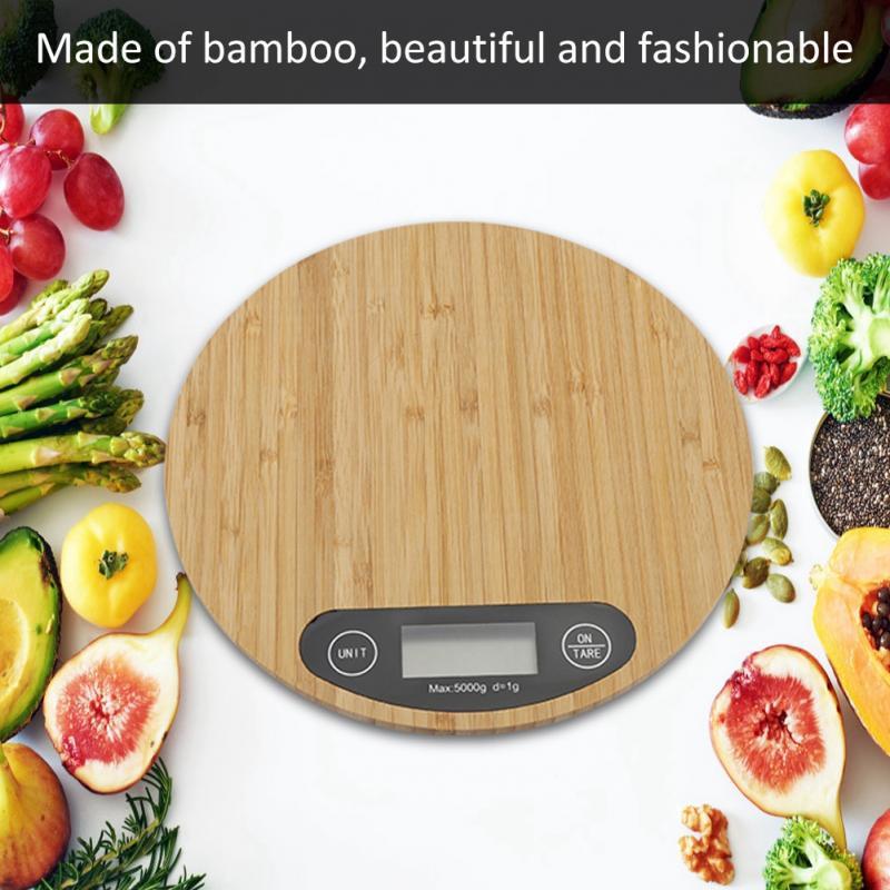 Electronic Kitchen Scale — 5 kg / 1 g – alternate product view
