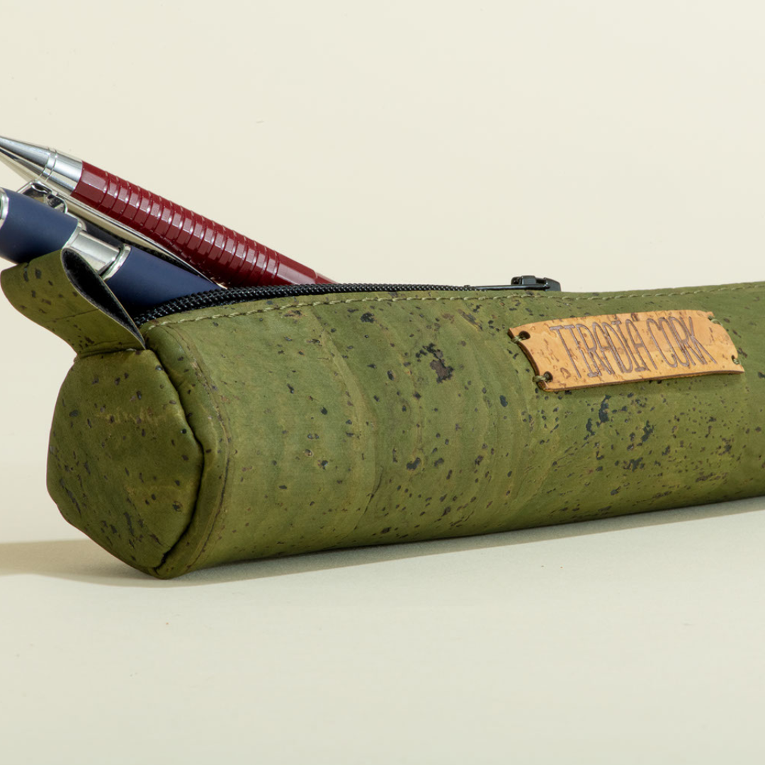 The Writer's Kit Cork Pencil Case