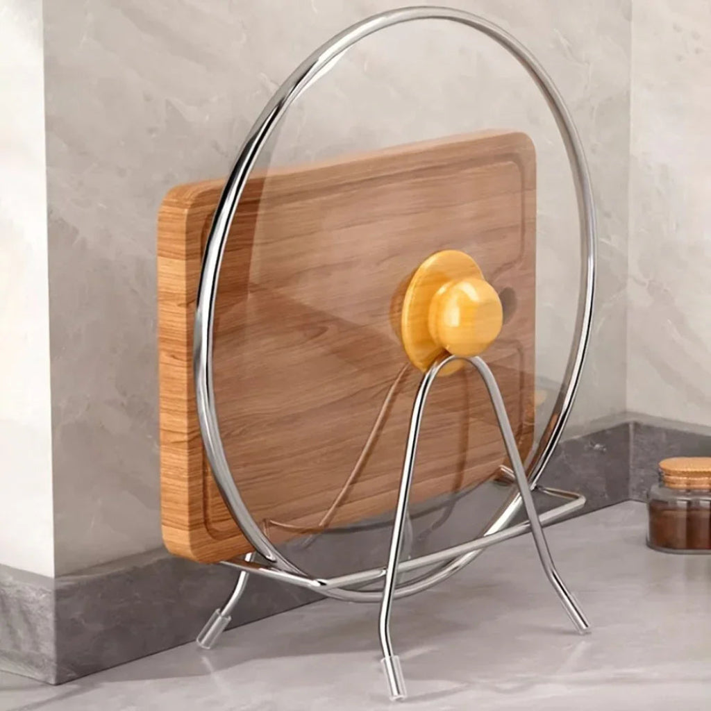 Cutting board and knife stand