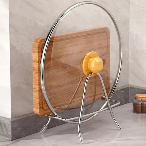 Cutting board and knife stand