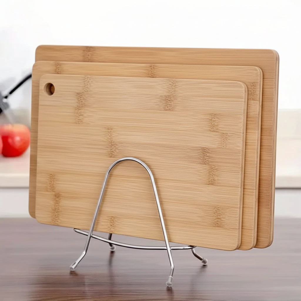 Cutting board and knife stand