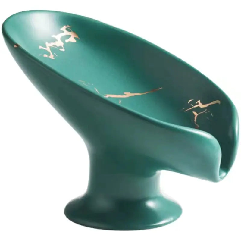 Ceramic Soap Dish with Drainage Design