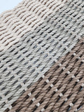 Brown, Tan & Light Tan Ombre Lobster Rope Doormat
