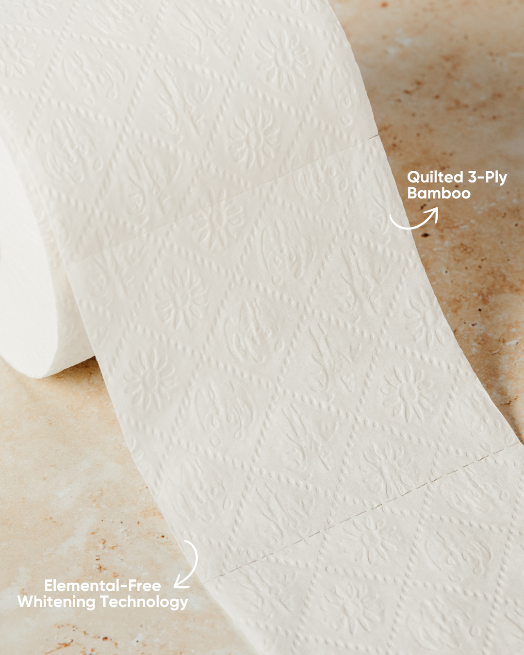 Caretta bamboo toilet paper 36-roll pack
