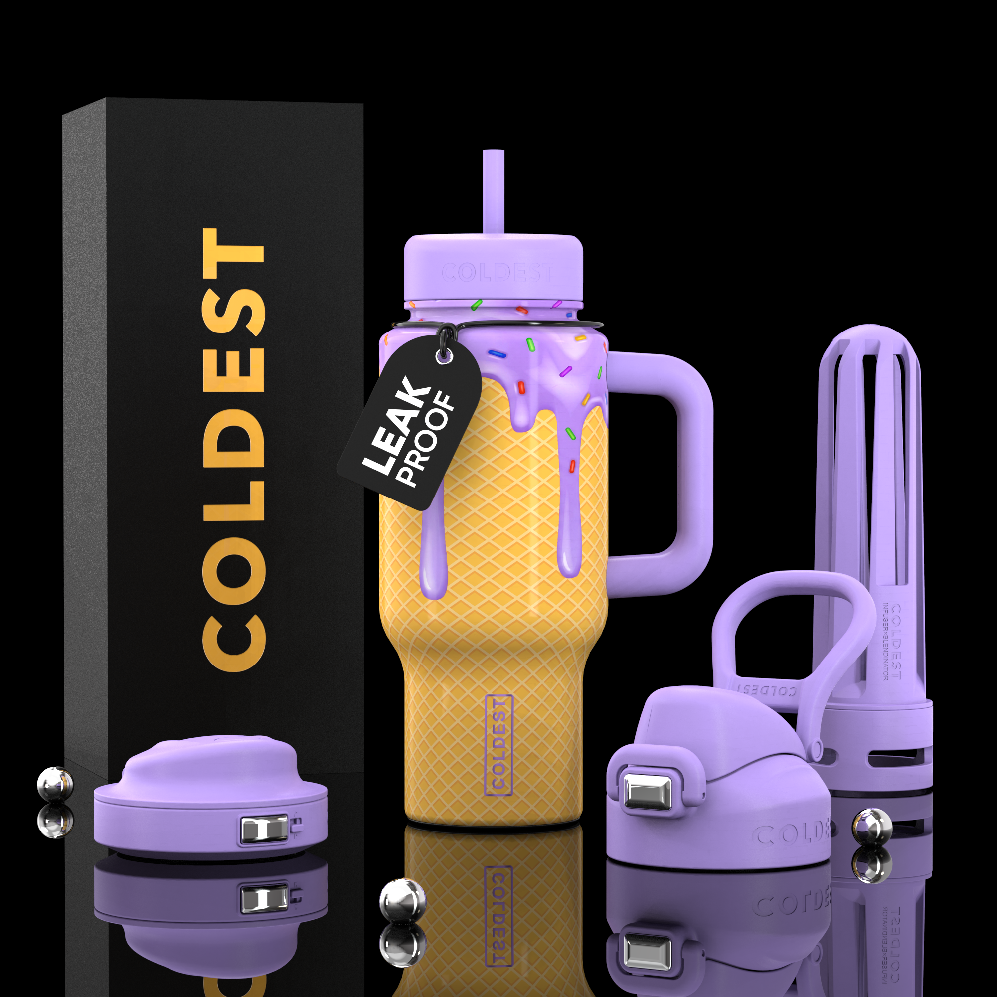 COLDEST Limitless Ultra v8 24oz Bottle