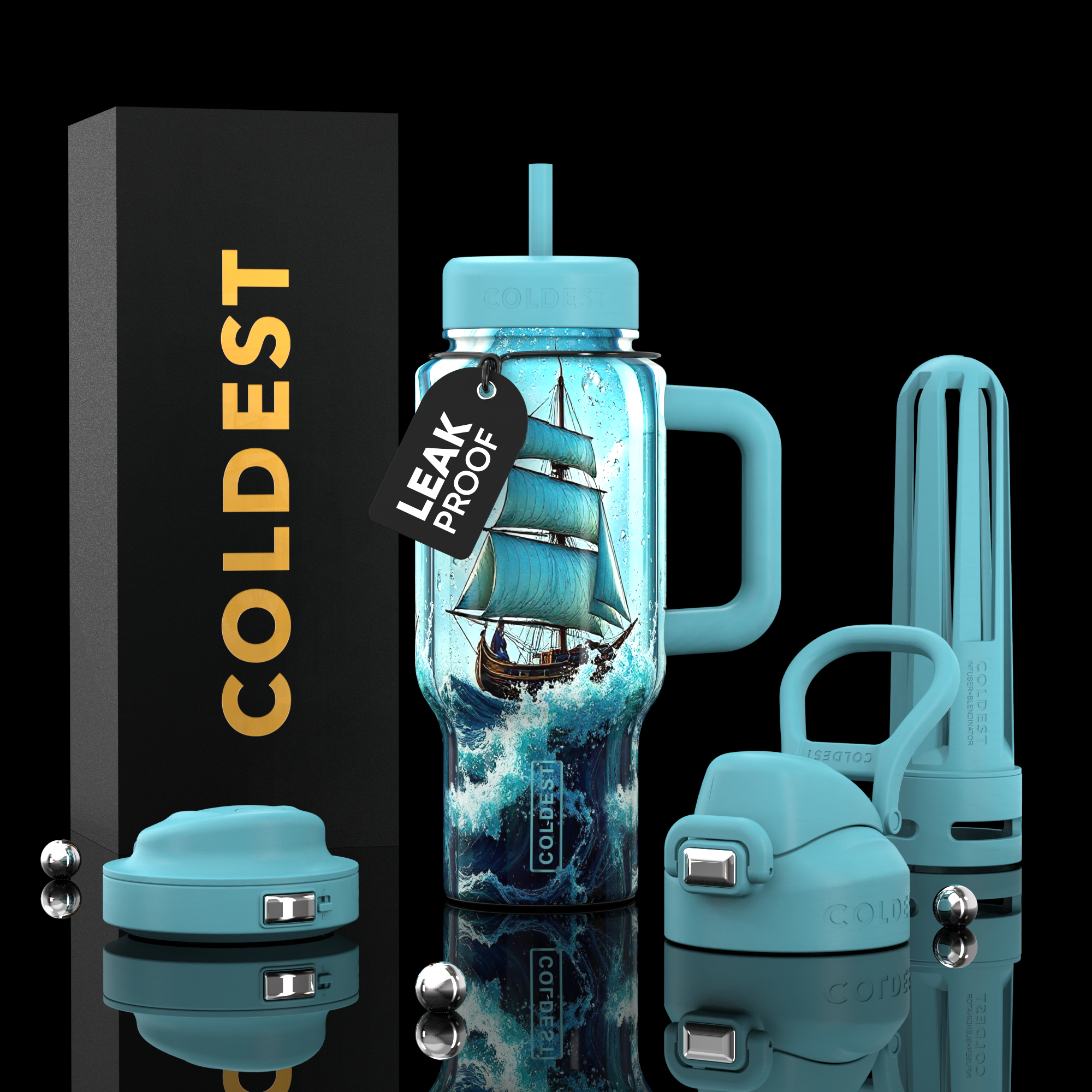 COLDEST Limitless Ultra v8 24oz Bottle