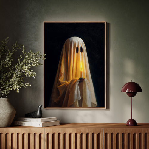 A Candle's Silent Vigil