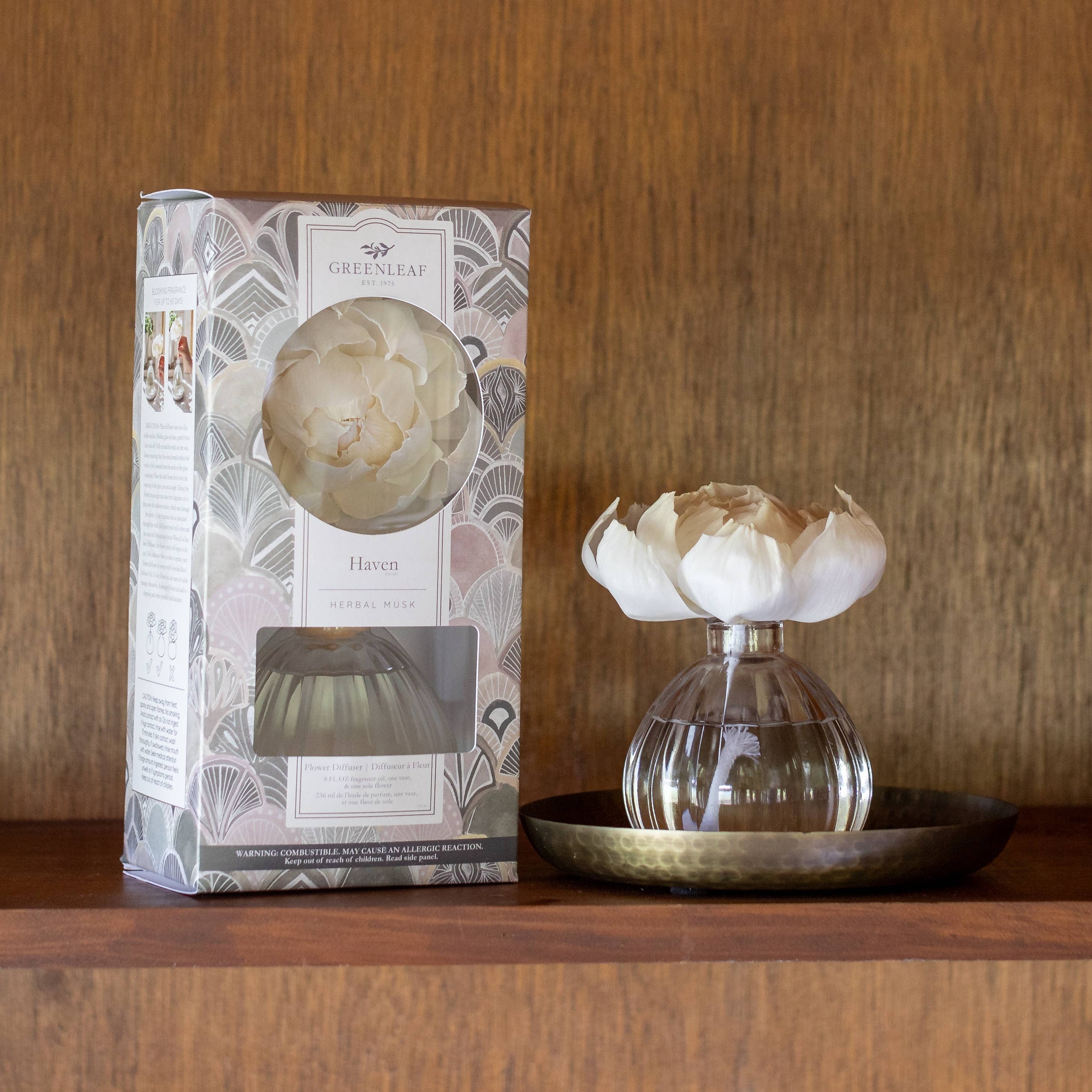 Haven sola flower diffuser