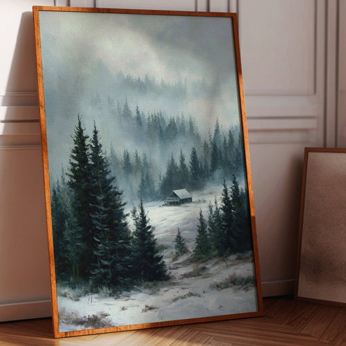 A Cabin Beneath Silent Pines by Kooly