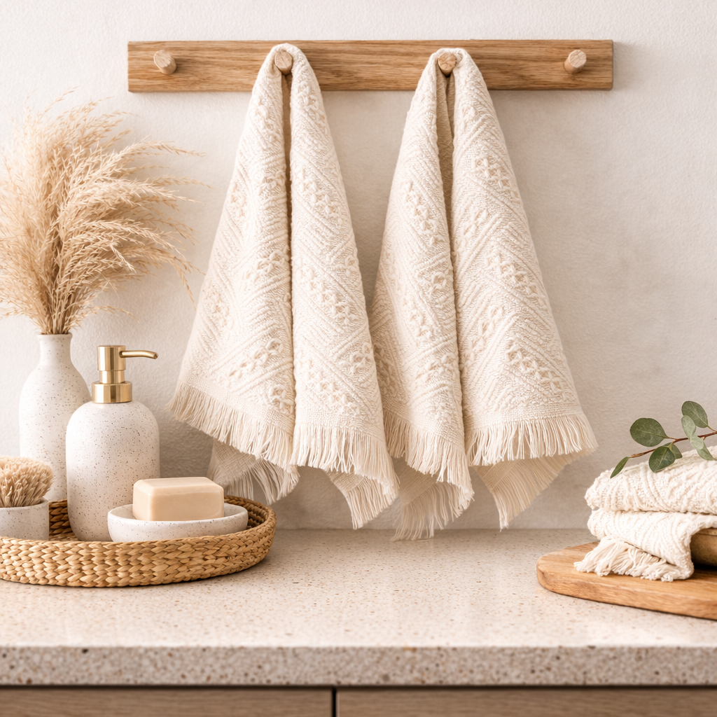 Luma Turkish Cotton Hand Towels – alternate product view