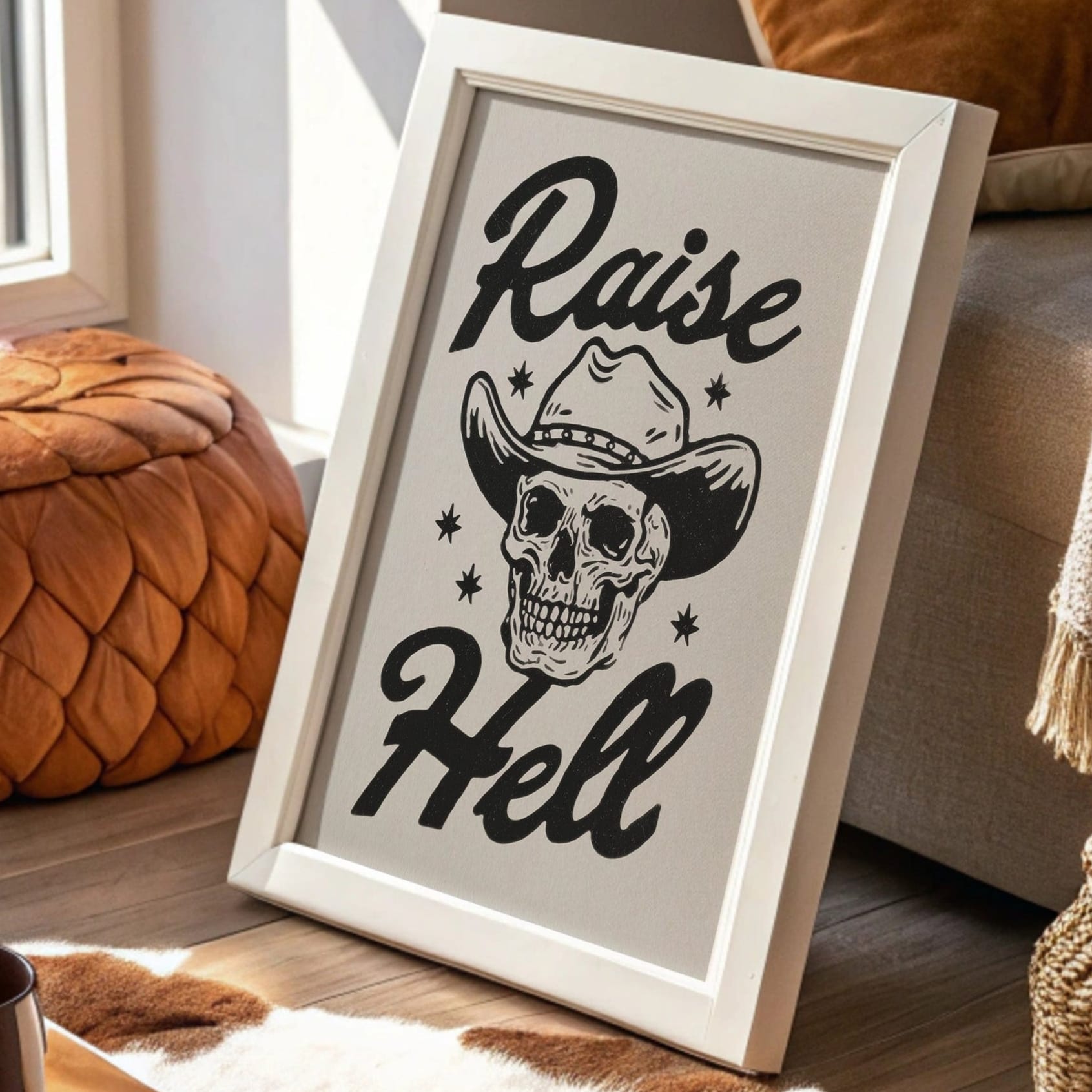 A Cowboy's Final Reckoning wall art by Kooly