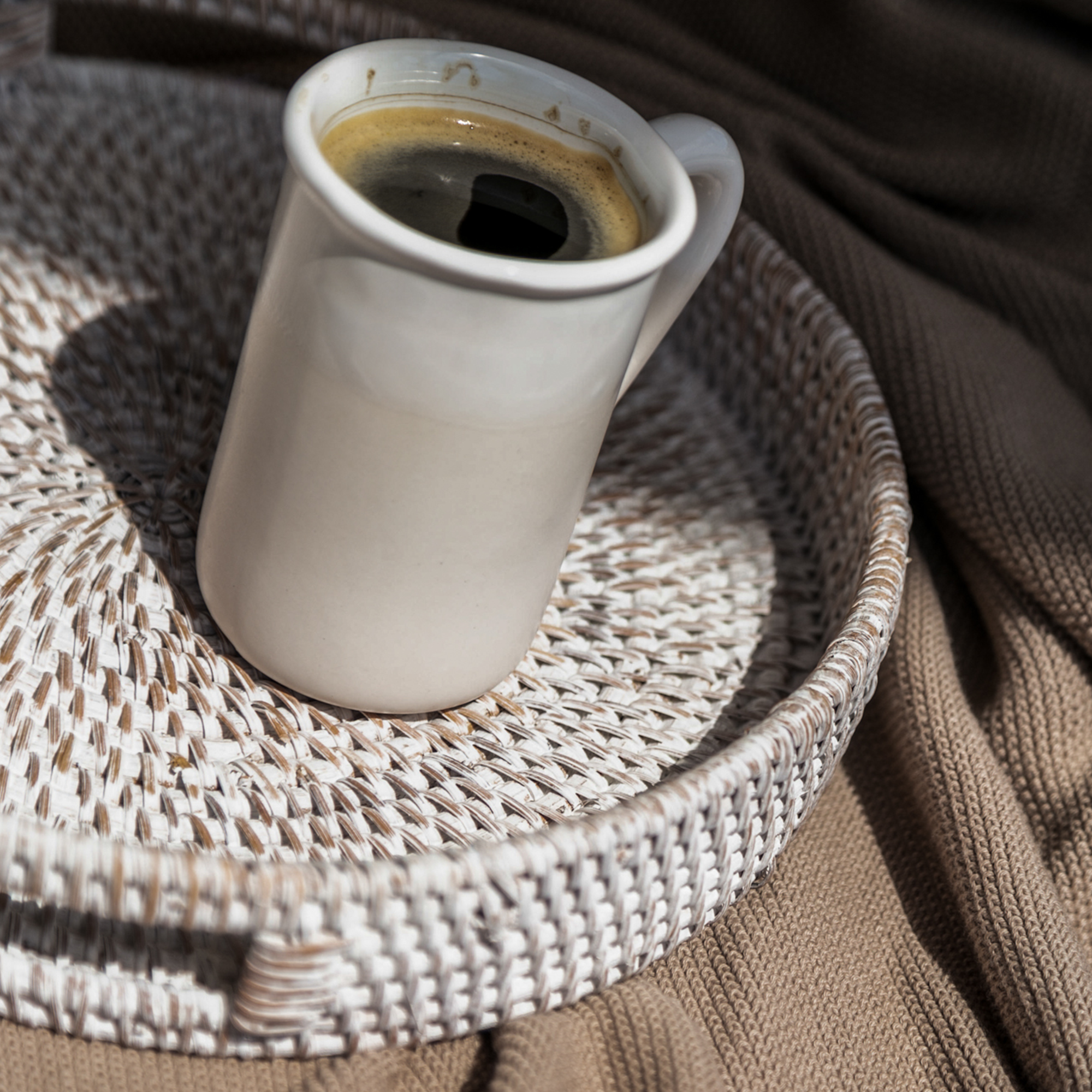 404 round rattan tray lifestyle image
