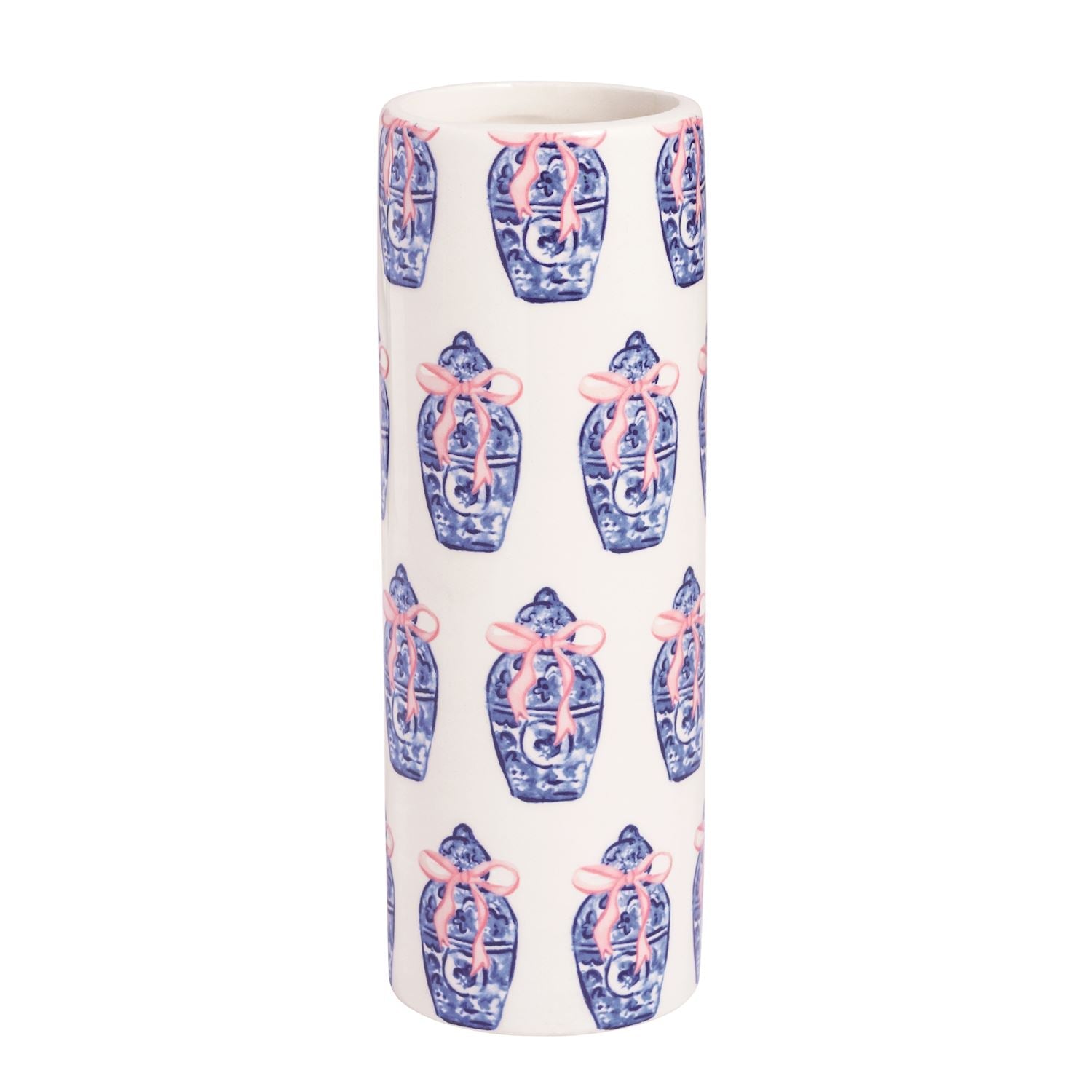 Chinoiserie topiary vase