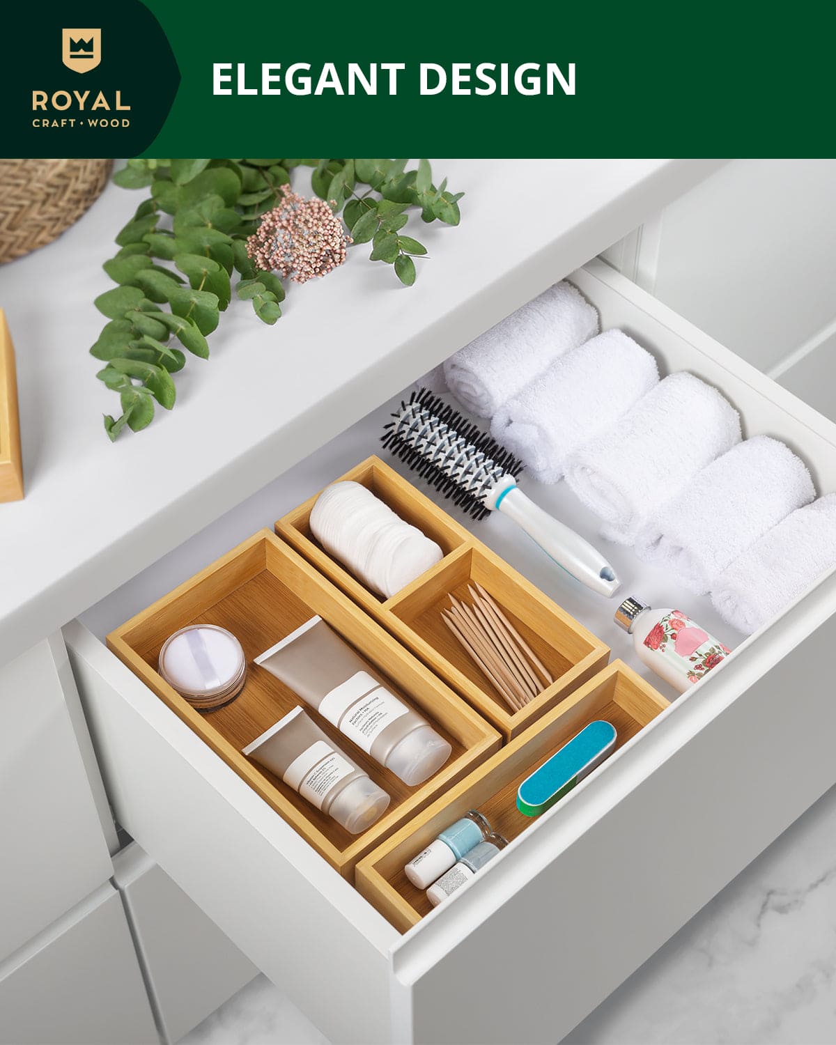 Natural Storage Boxes — Set of 3 – alternate product view