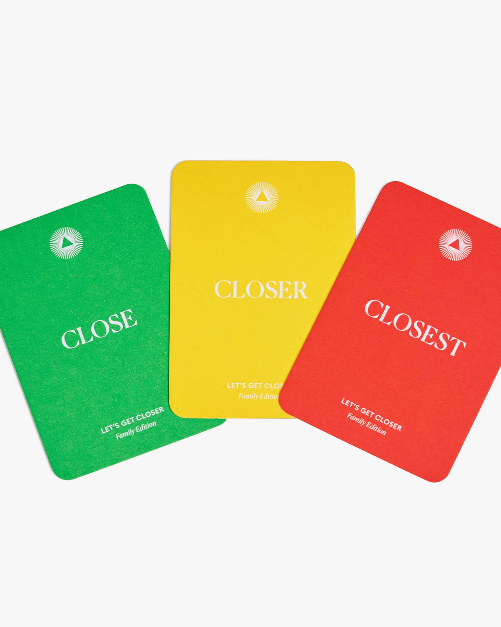 Get Closer family conversation card game
