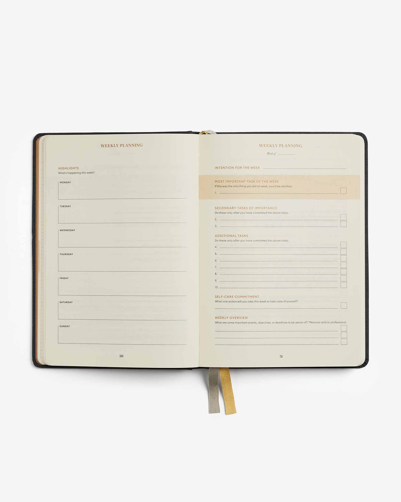Financial goal-setting planner bundle