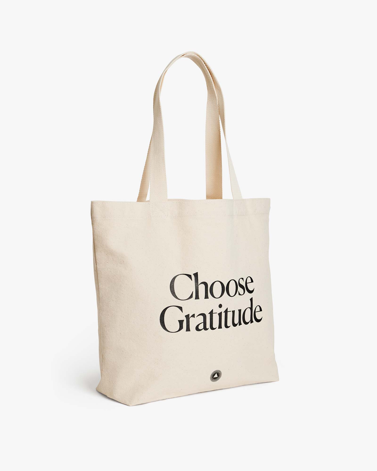 Choose Gratitude organic cotton tote