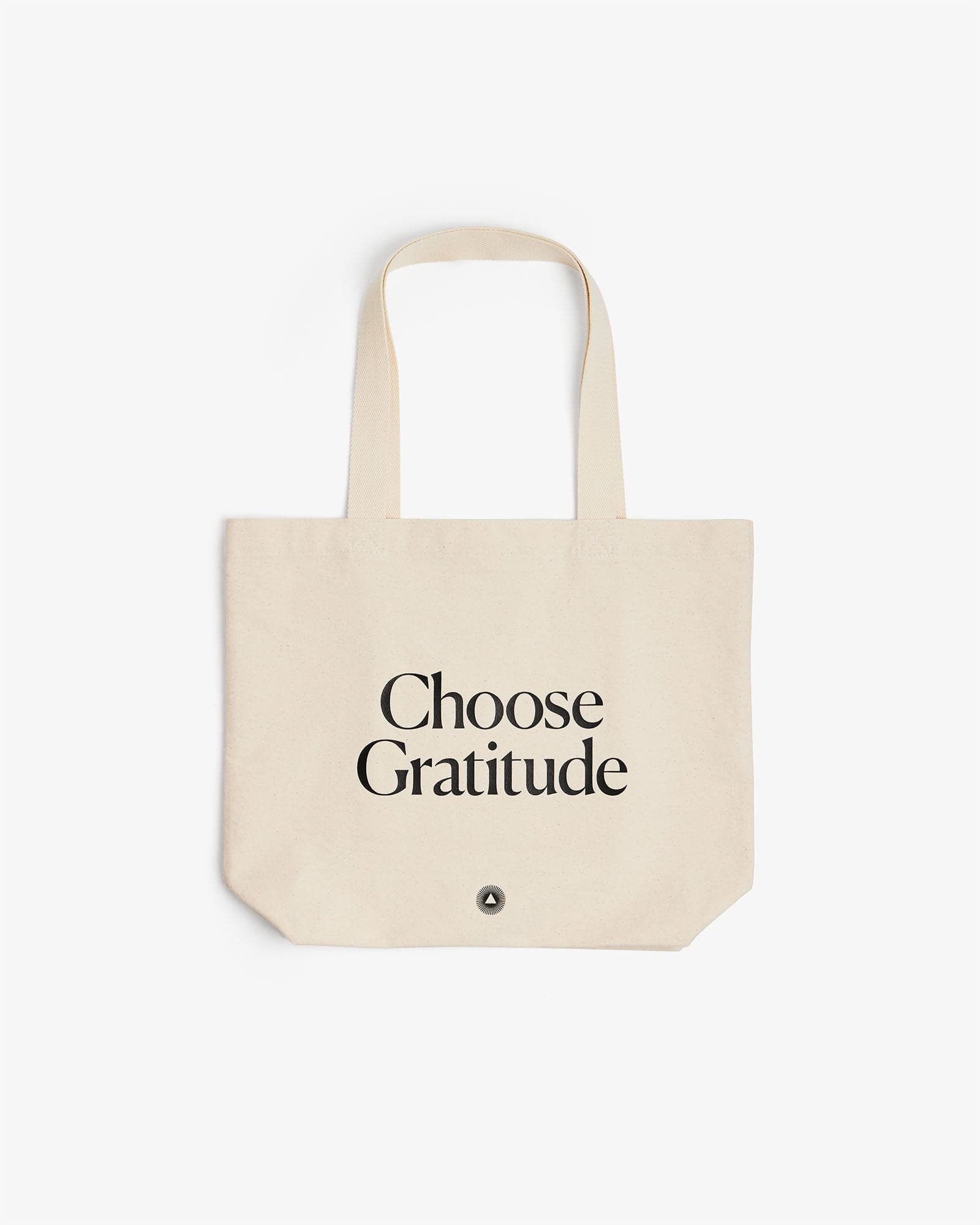 Choose Gratitude organic cotton tote