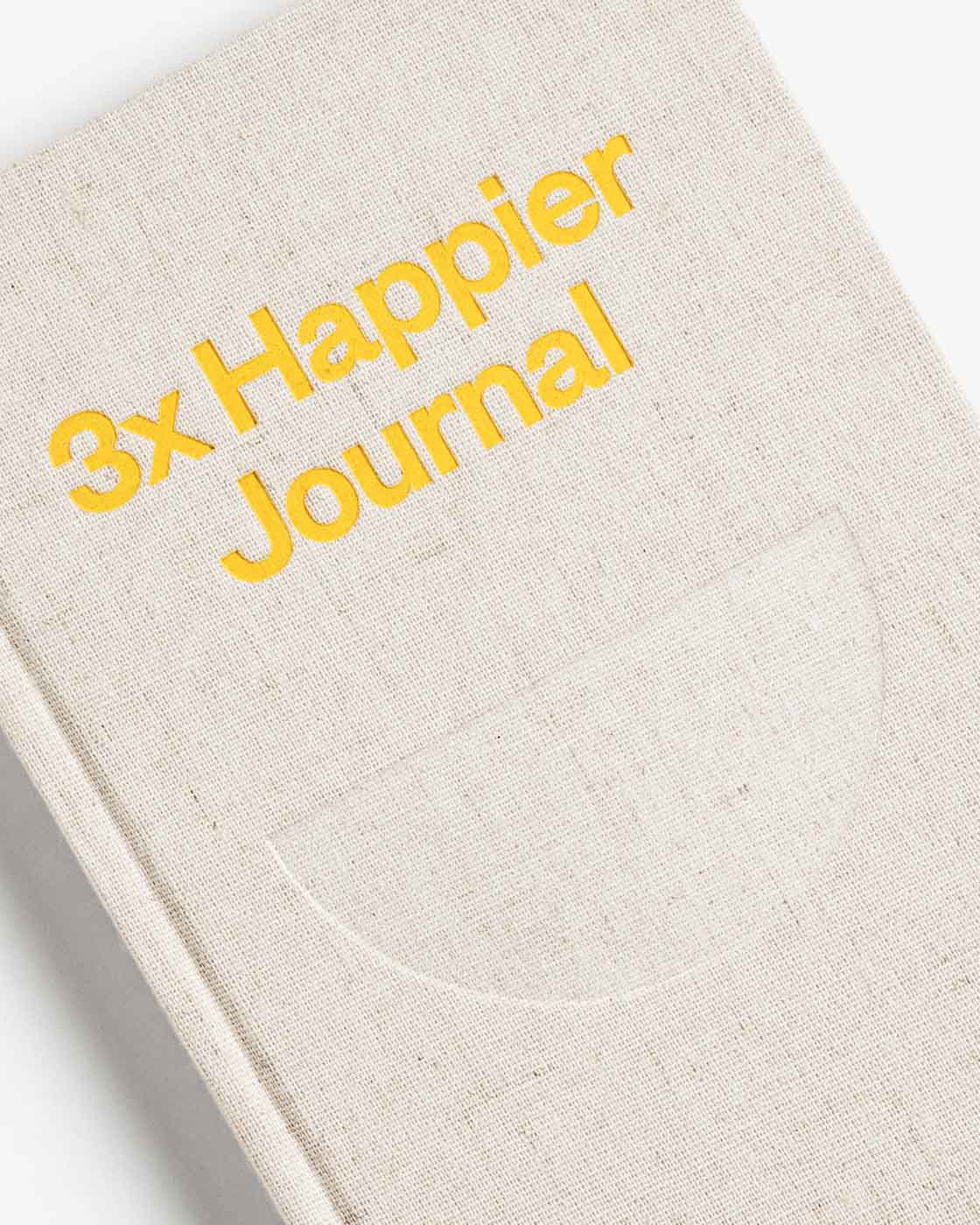 3x Happier 60-day gratitude journal