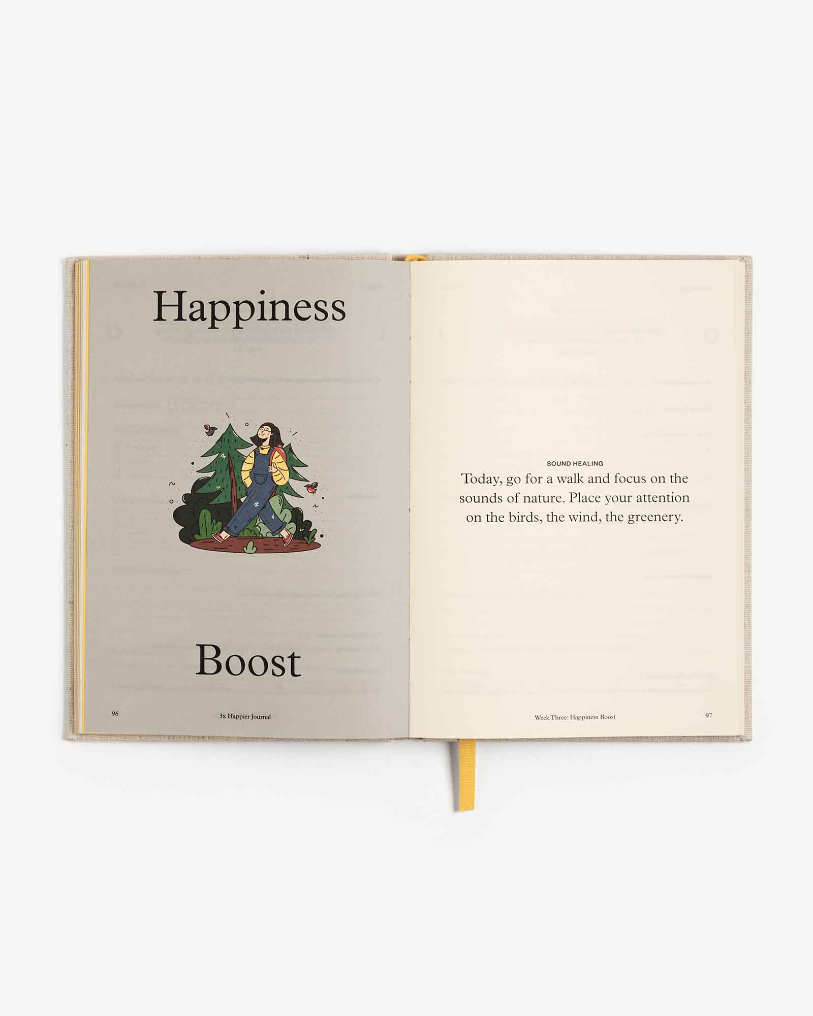 3x Happier 60-day gratitude journal