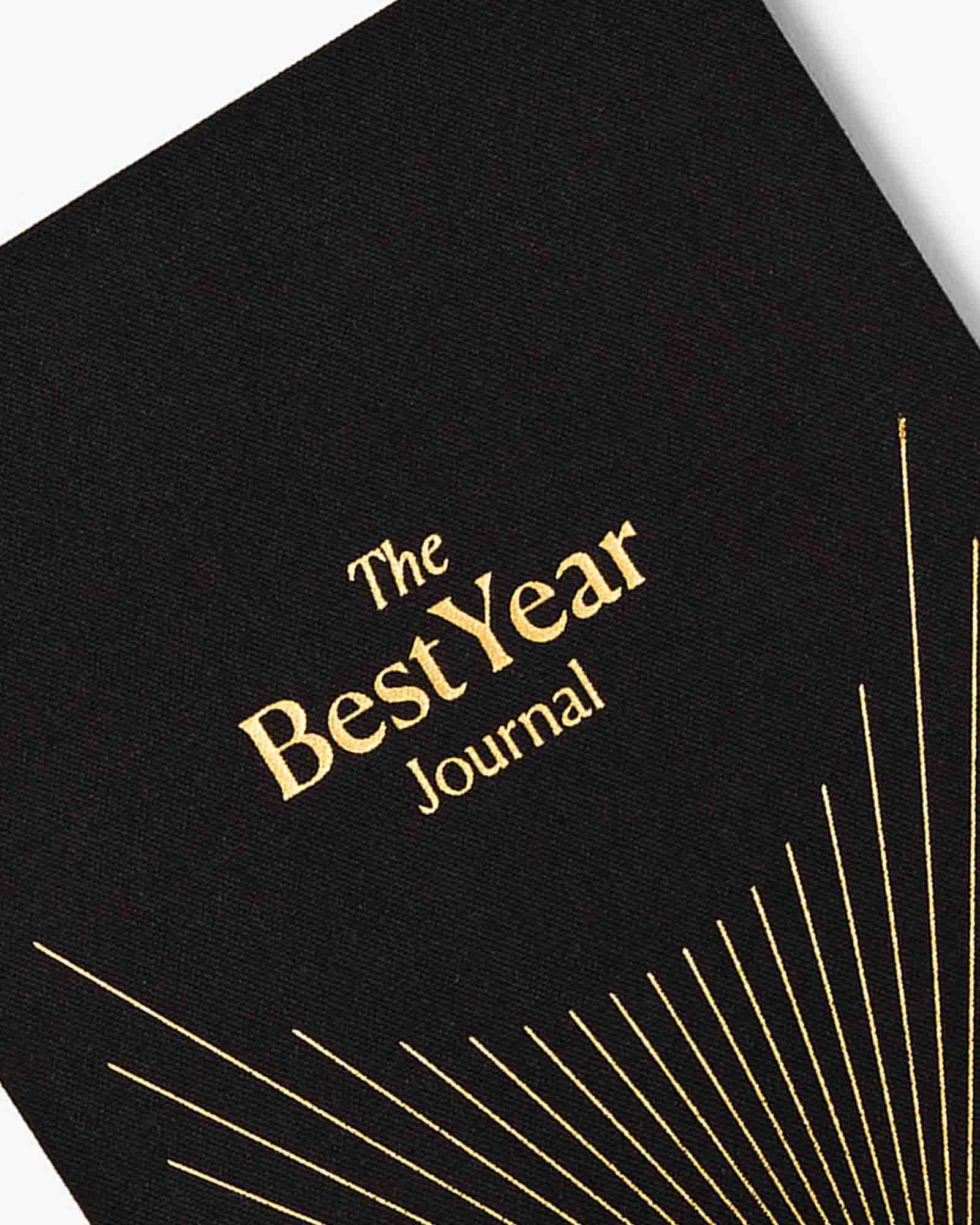 Best Year Journal Essential in Black