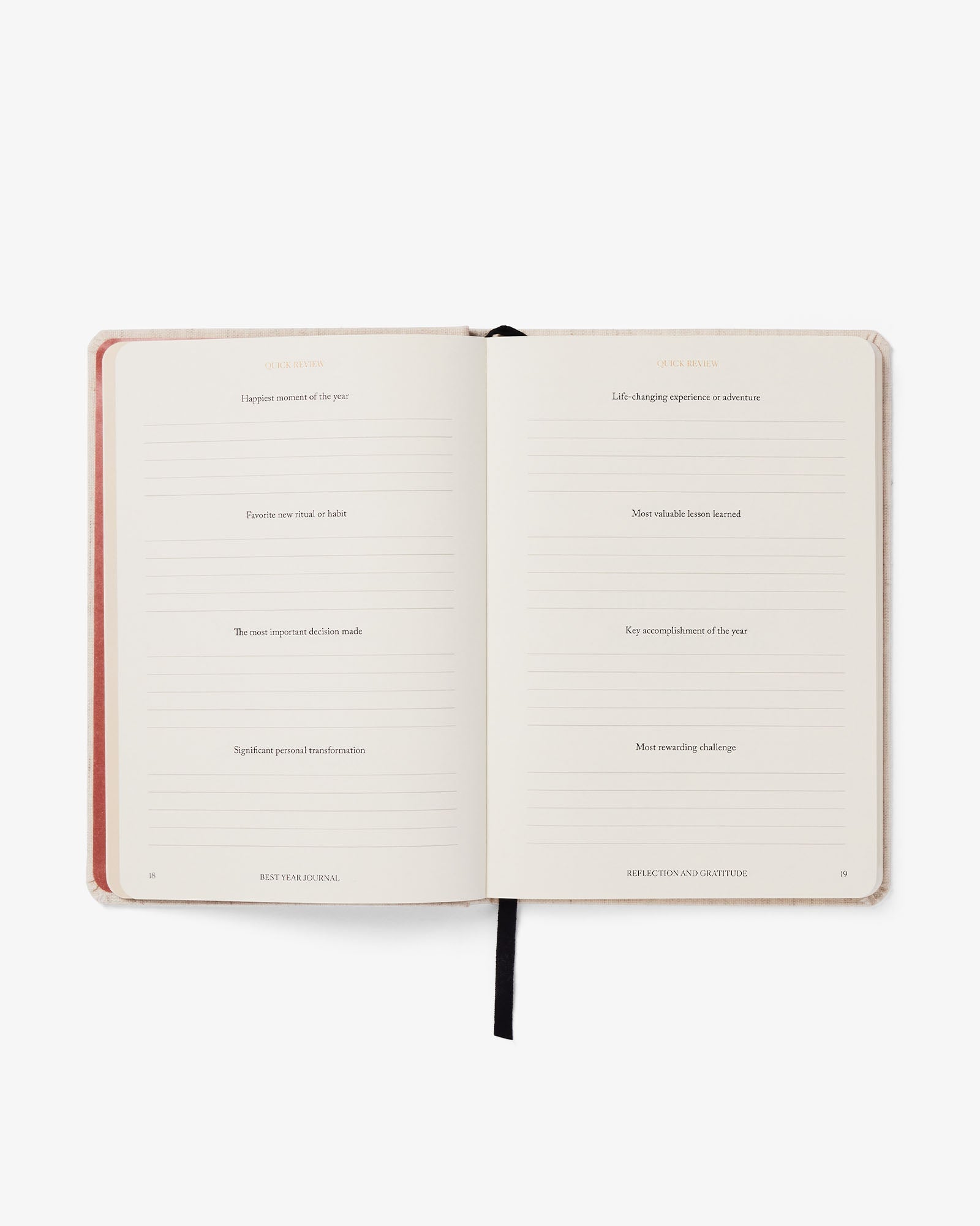 Best Year Journal in Oat