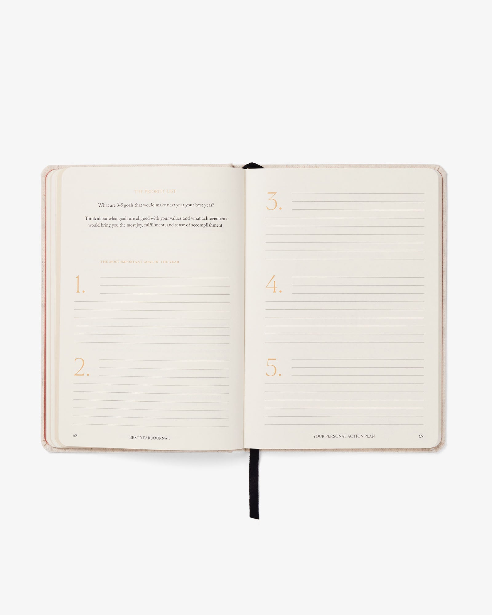 Best Year Journal in Oat