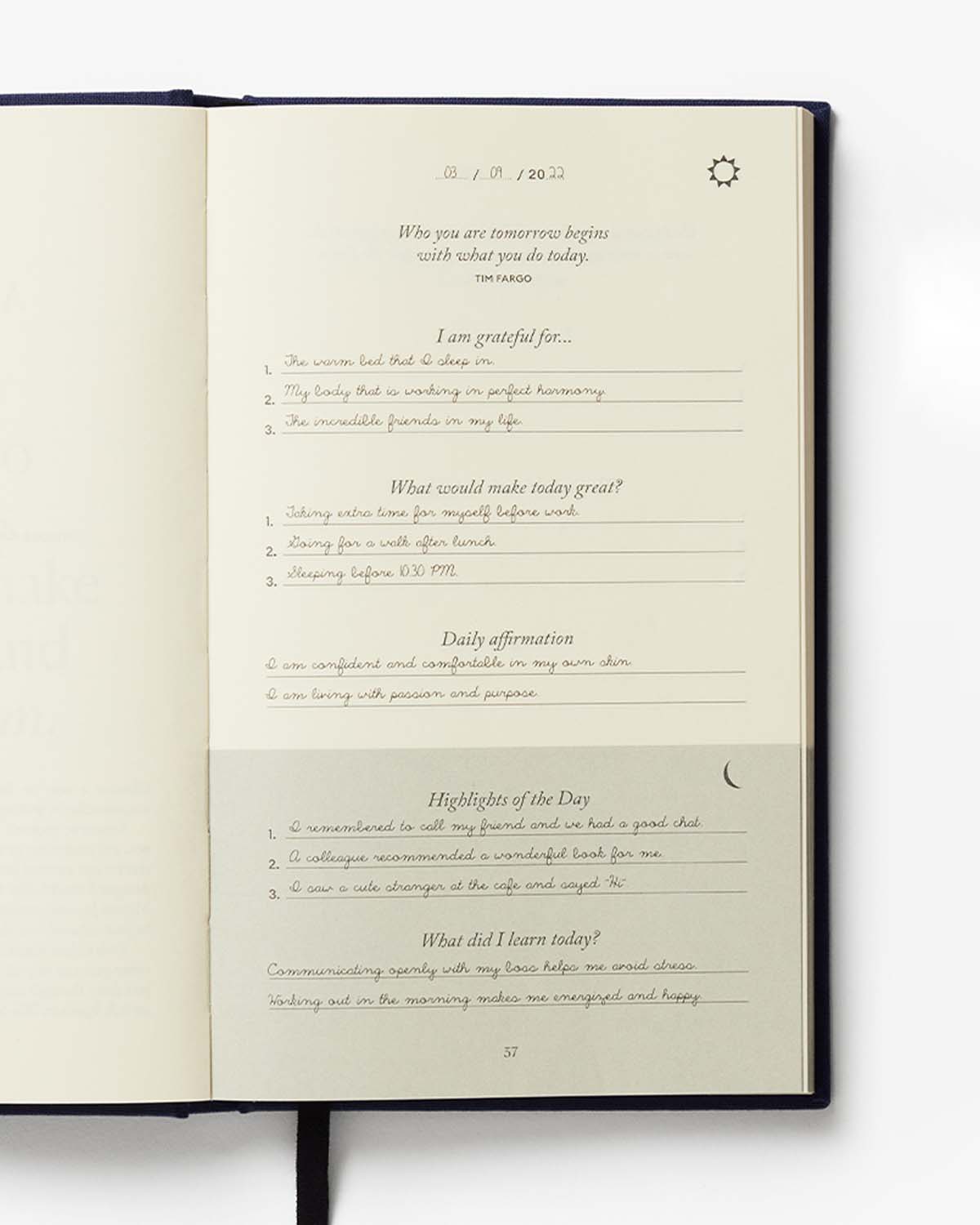 Five Minute Journal Graduate Edition