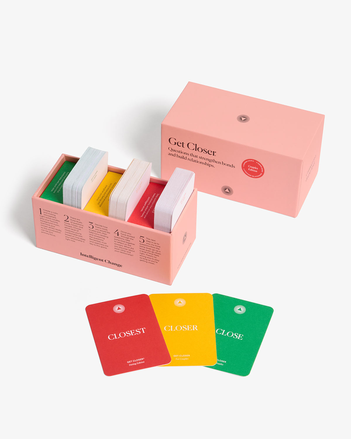 Get Closer couples conversation card game