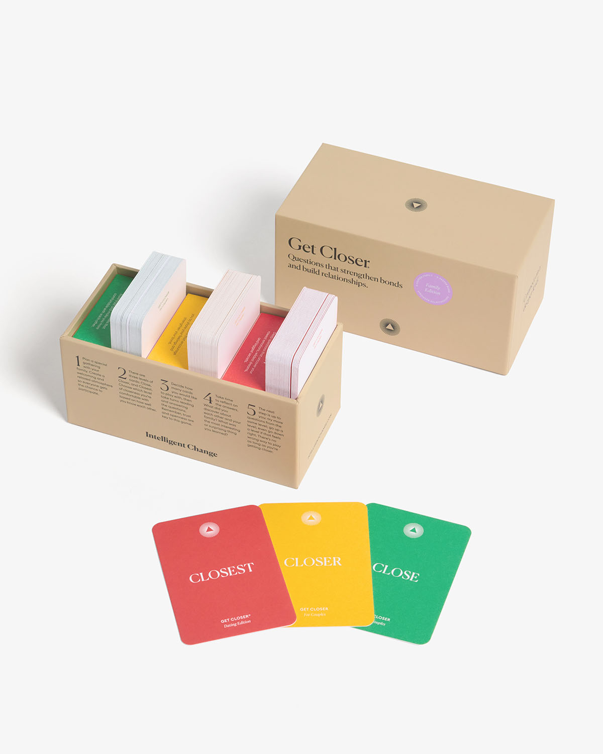 Get Closer family conversation card game
