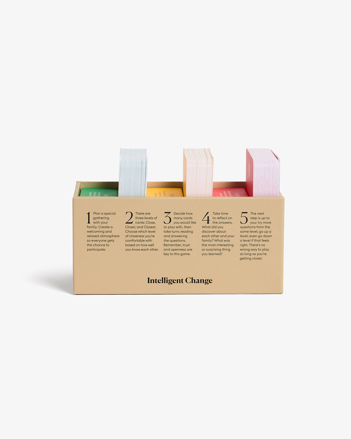 Get Closer family conversation card game