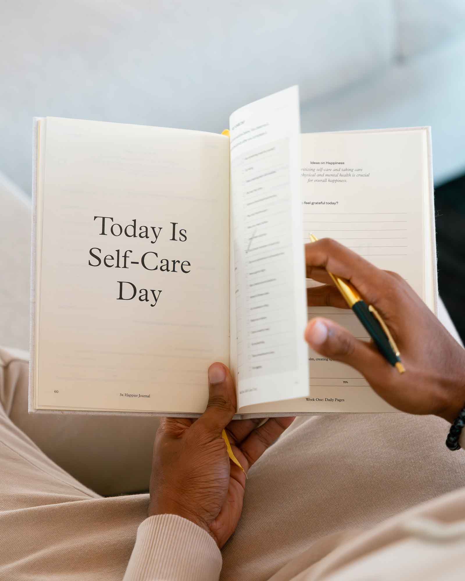 3x Happier 60-day gratitude journal