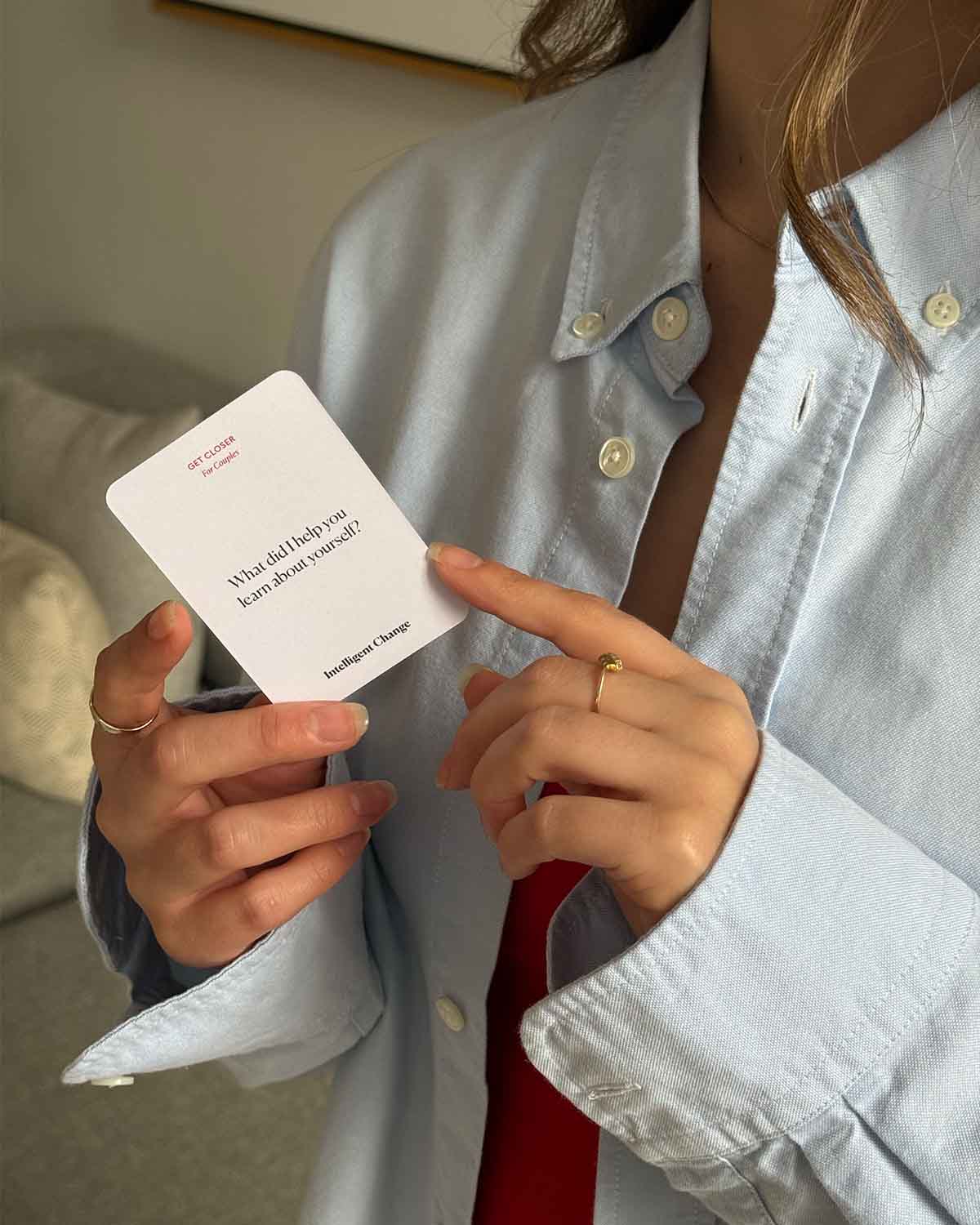 Get Closer couples conversation card game