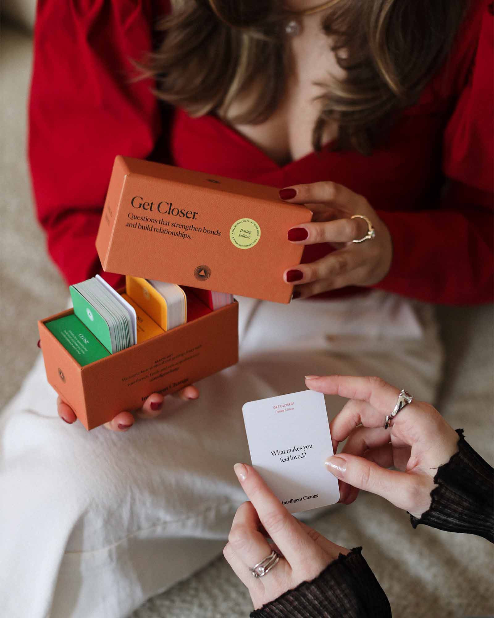 Get Closer dating conversation card game