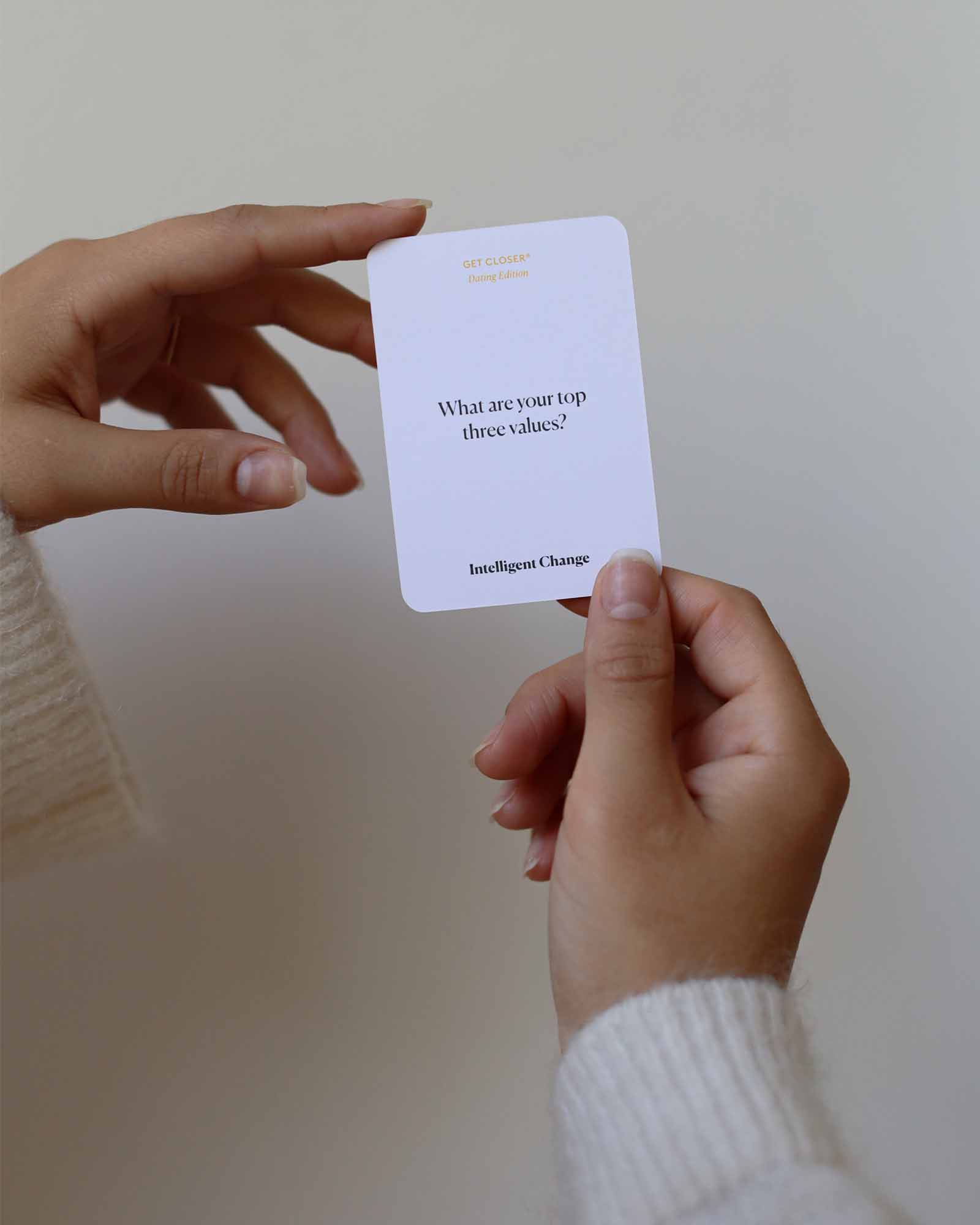 Get Closer dating conversation card game