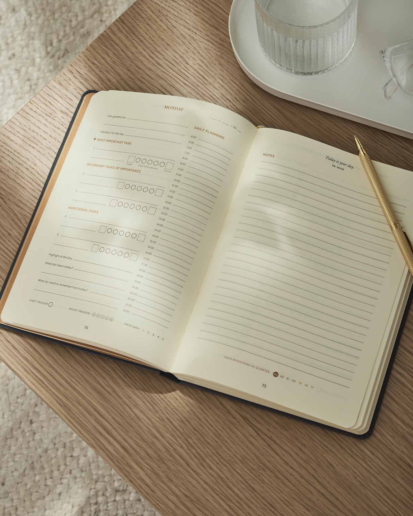 Financial goal-setting planner bundle