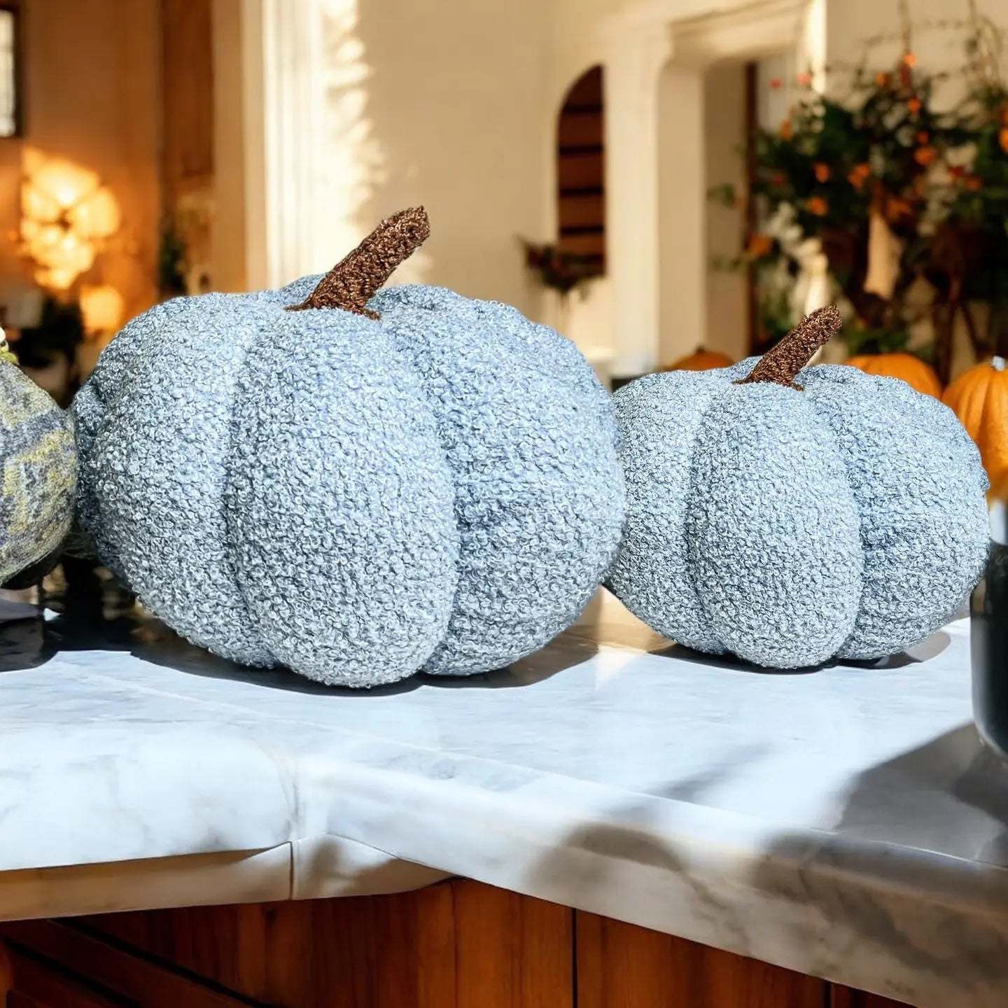 Blair Plush Pumpkin Pillow