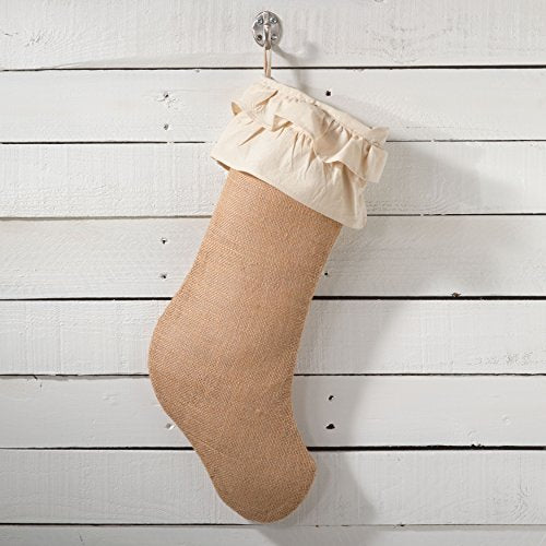 Sidonia Cotton & Jute Ruffled Christmas Tree Skirt