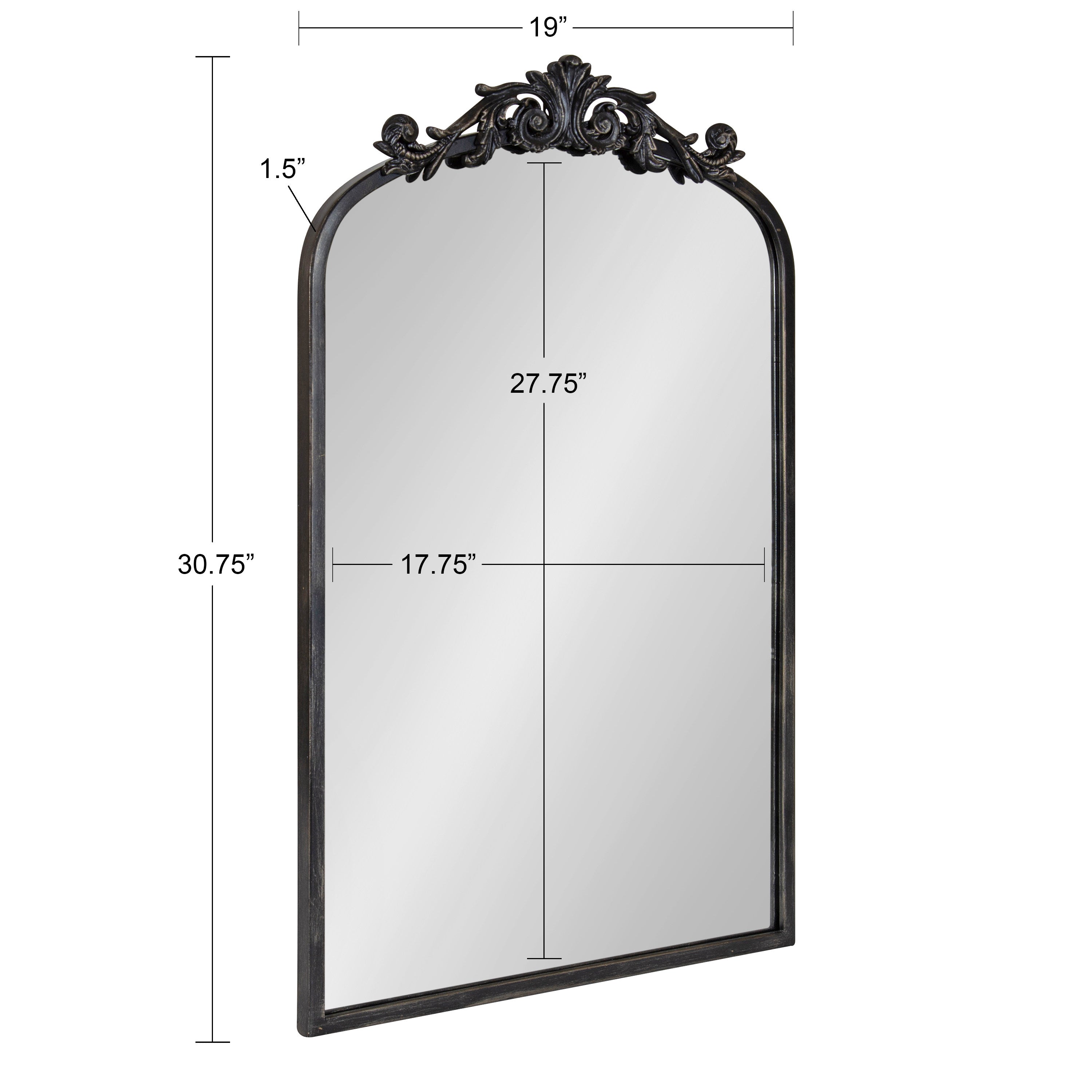 Arendahl Traditional Arch Mirror – alternate product view
